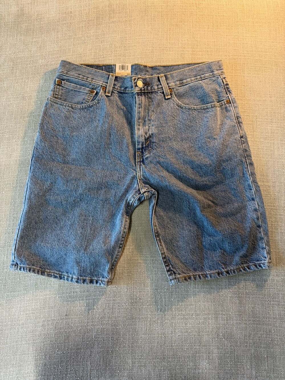 Levi's 505 Regular Fit Denim Shorts in Light Wash